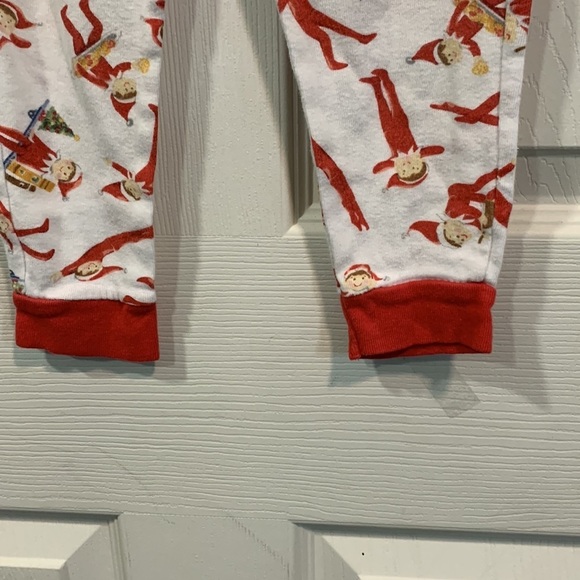 🎄 Pottery Barn Kids Elf on the Shelf Christmas Holidays Pajama Set, sz 4 - Picture 8 of 9